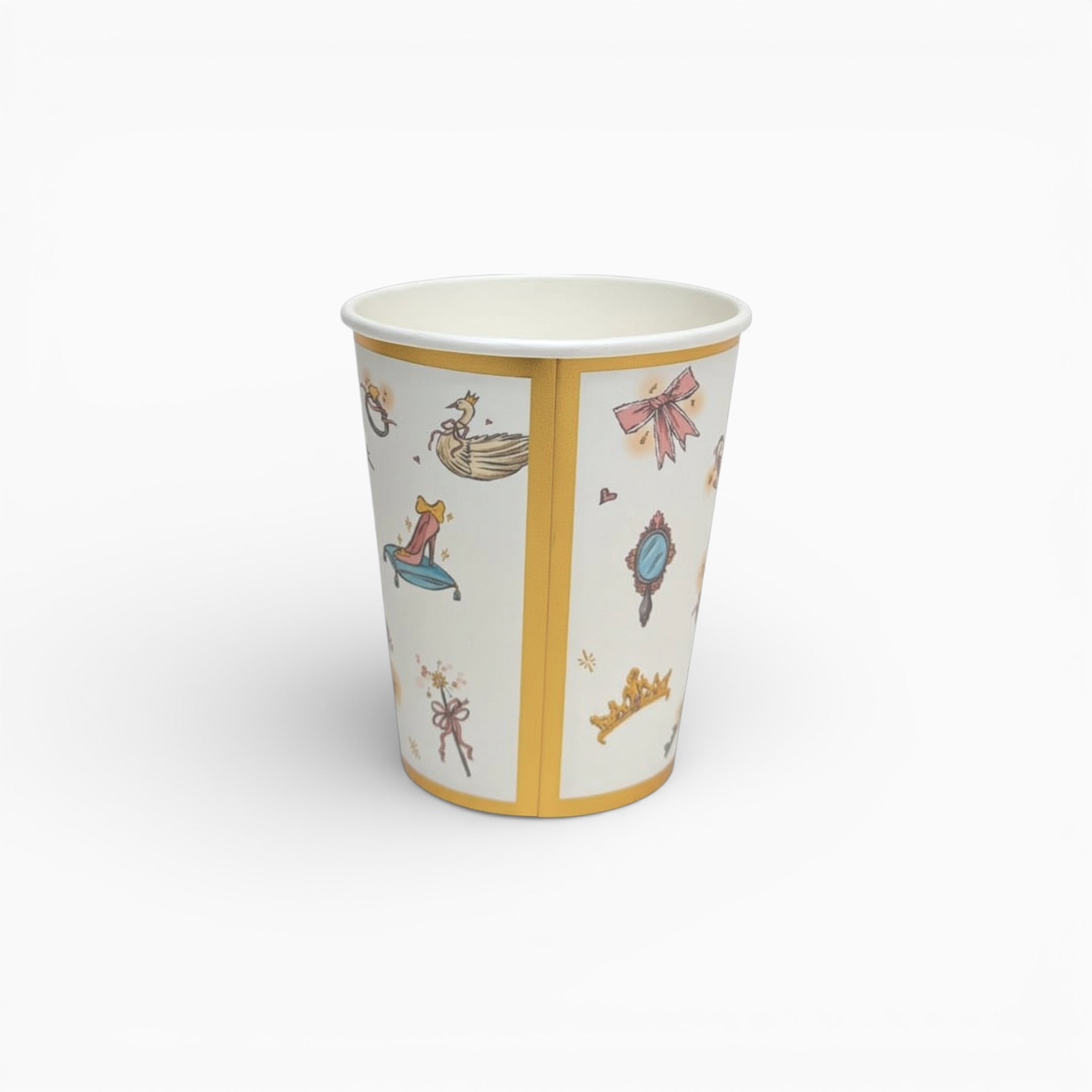 Princess Paper Cups, Set of 8