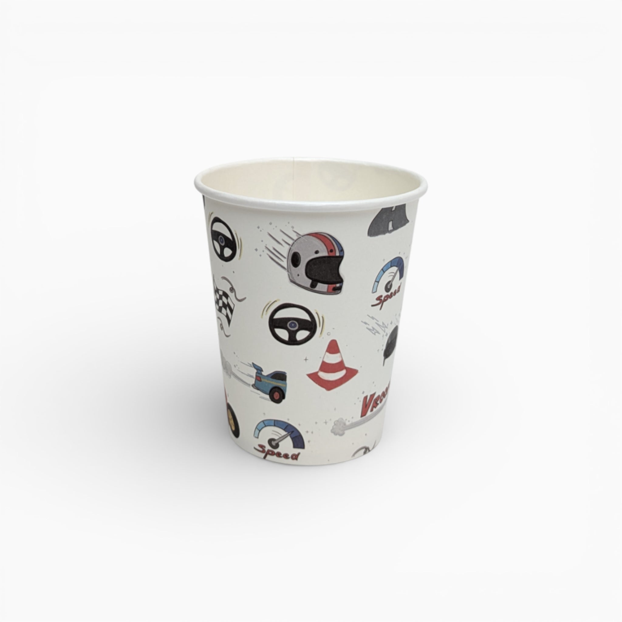 Racing Paper Cups, Set of 8