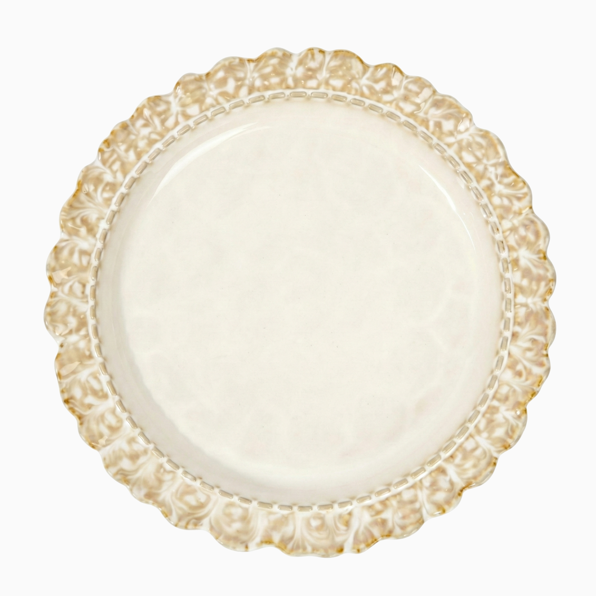 Ruffle Dinner Plates, Set of 2
