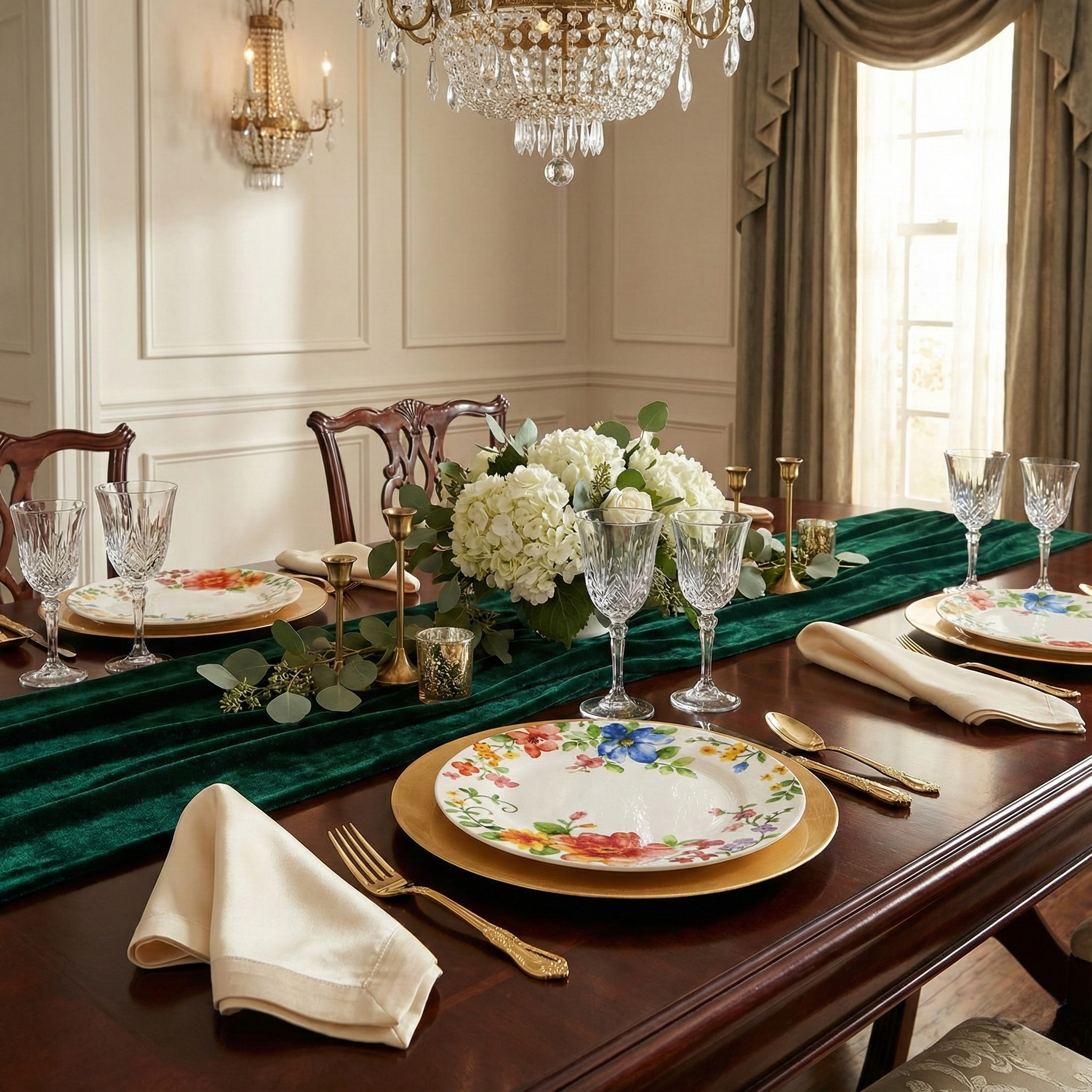 Garden Plates, Set of 2