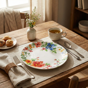 Garden Plates, Set of 2