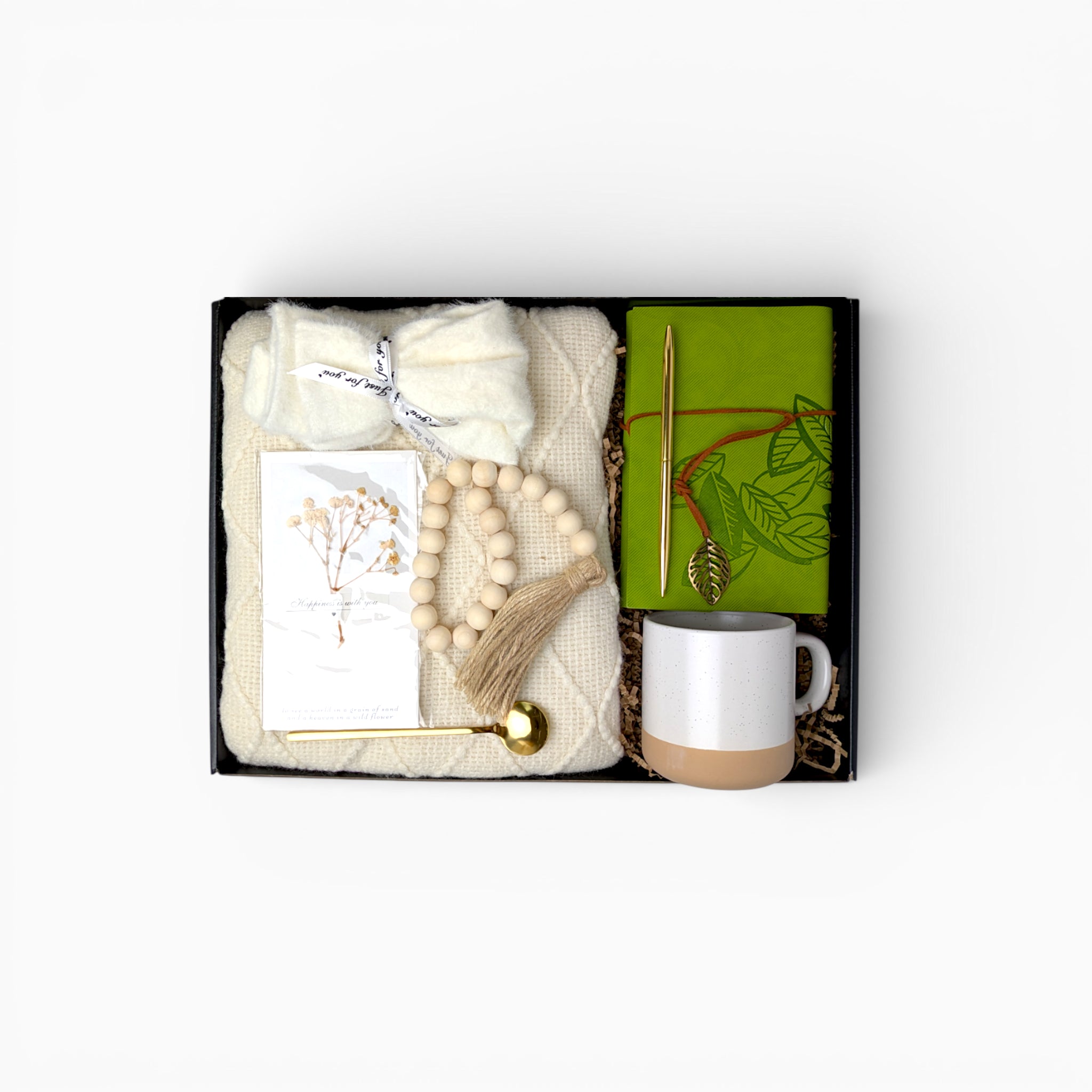 Cream & Sage Journaling Ritual Gift Set