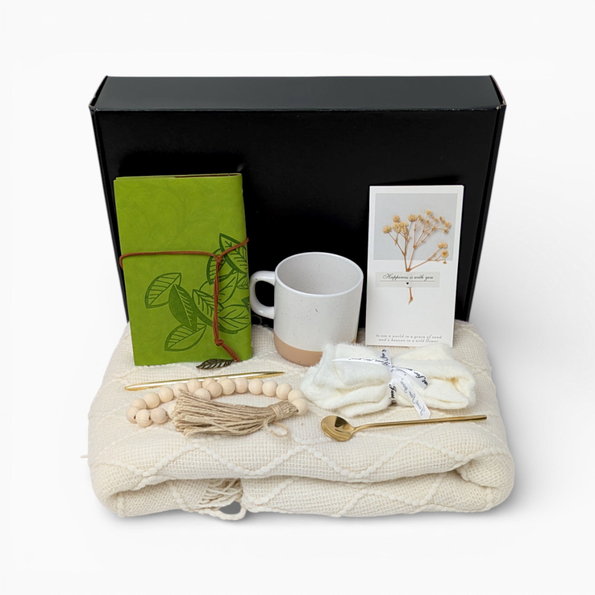 Cream & Sage Journaling Ritual Gift Set