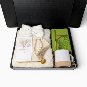 Cream & Sage Journaling Ritual Gift Set