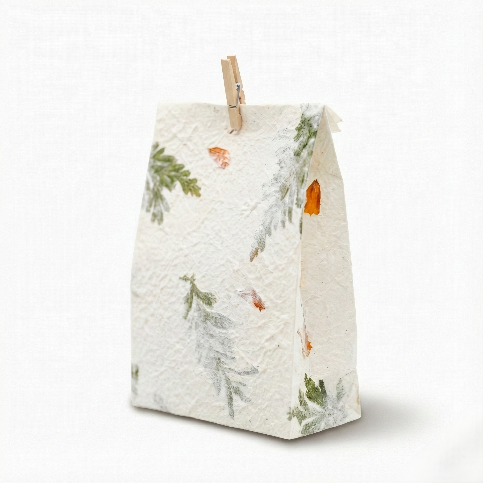 Leaf Paper Treat Bags, Set of 5