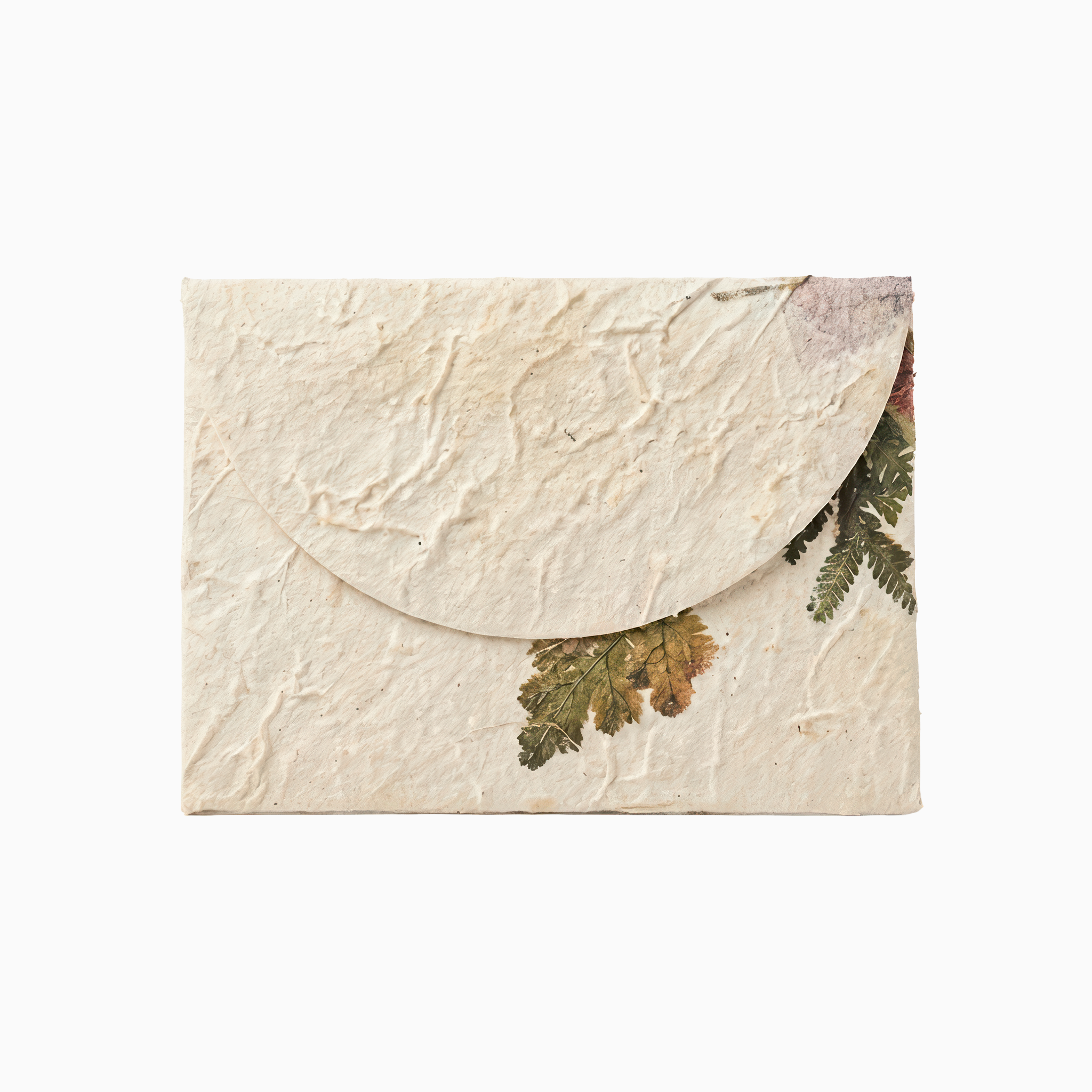 Leaf Embossed Envelopes, Set of 10