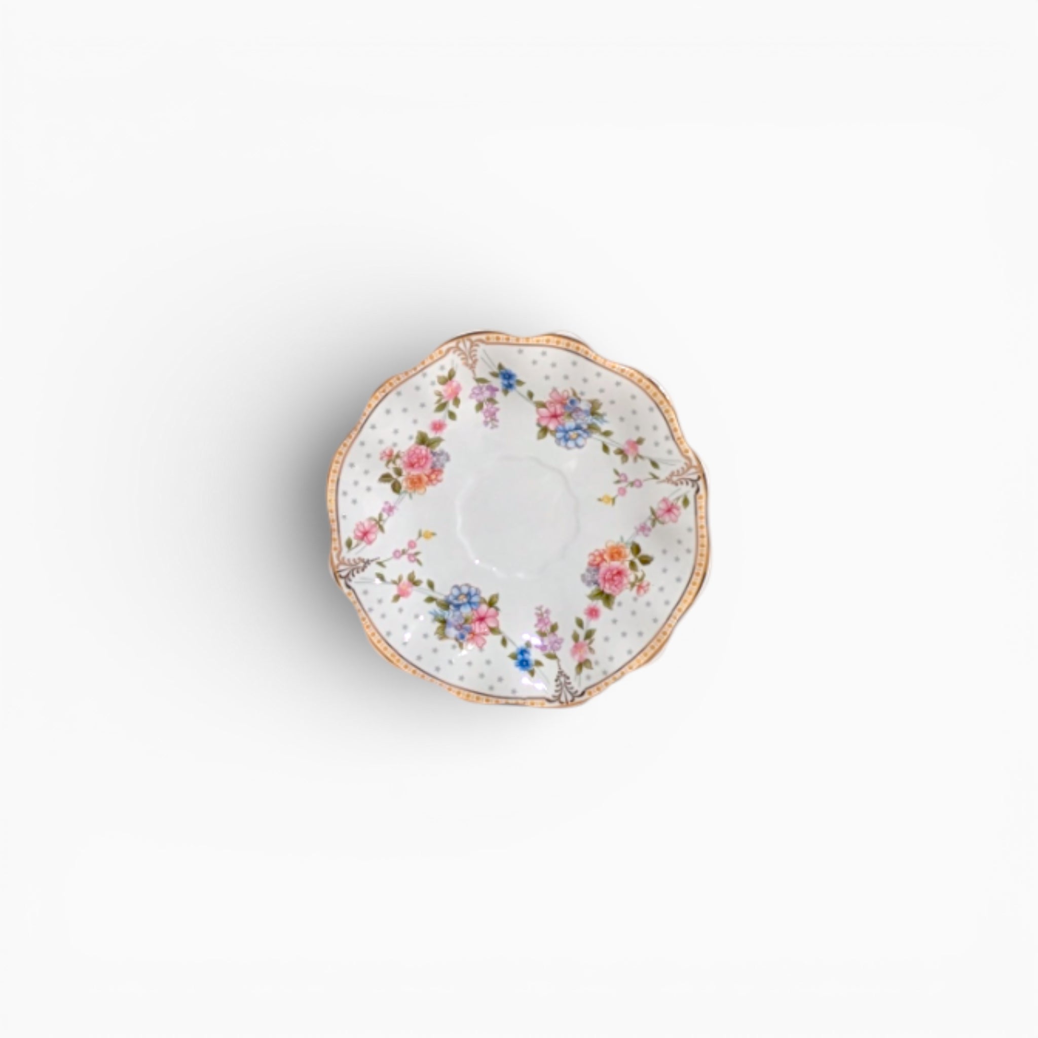 Classic Floral Cup & Saucer