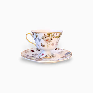 Summer Meadow Floral Cup & Saucer