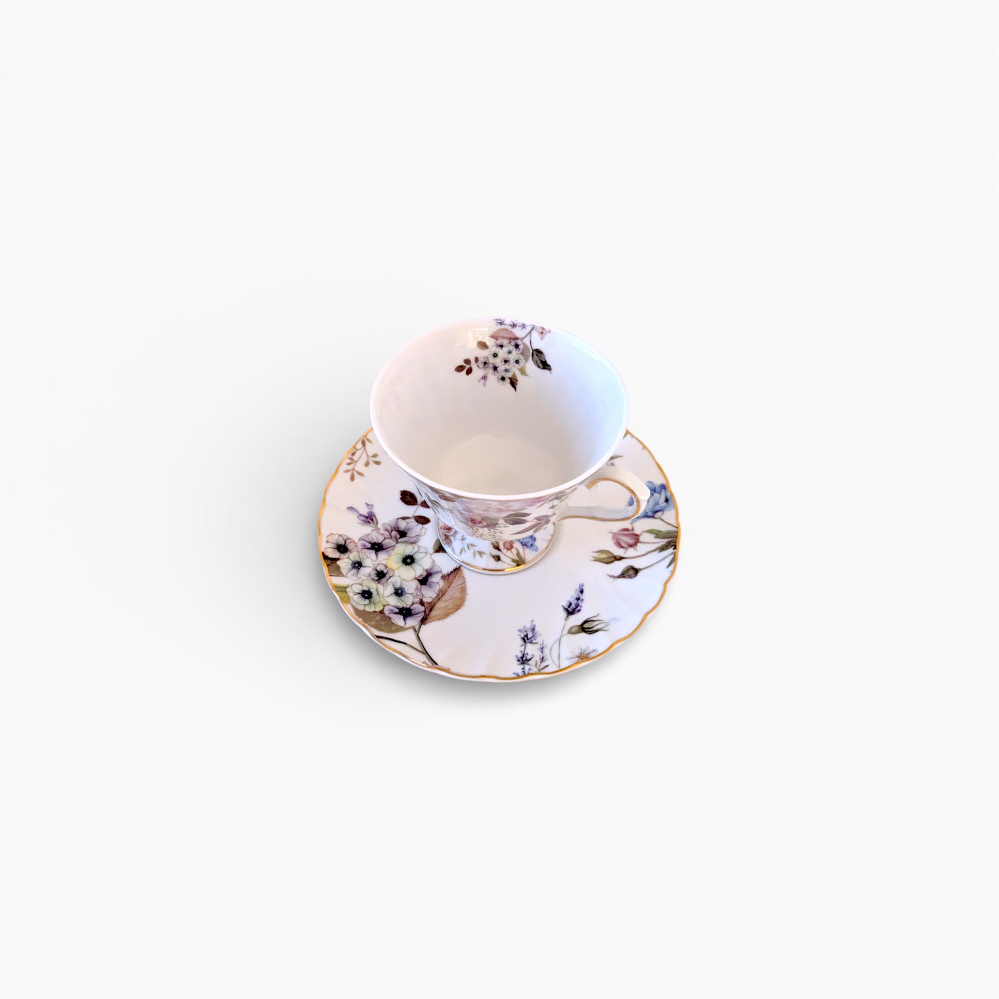 Summer Meadow Floral Cup & Saucer