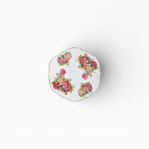 Bold Bouquet Floral Cup & Saucer