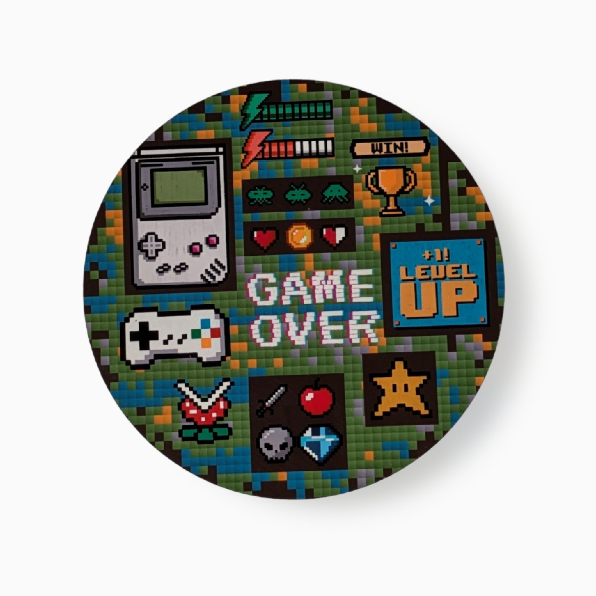 Gamer Wood Coasters, Set of 5