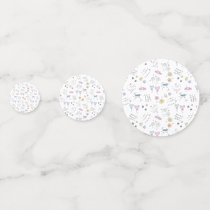 Doodle Lines Cardstock Table Confetti 60 Piece Set