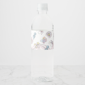 Abstract Shapes Water Bottle Labels, Set of 4