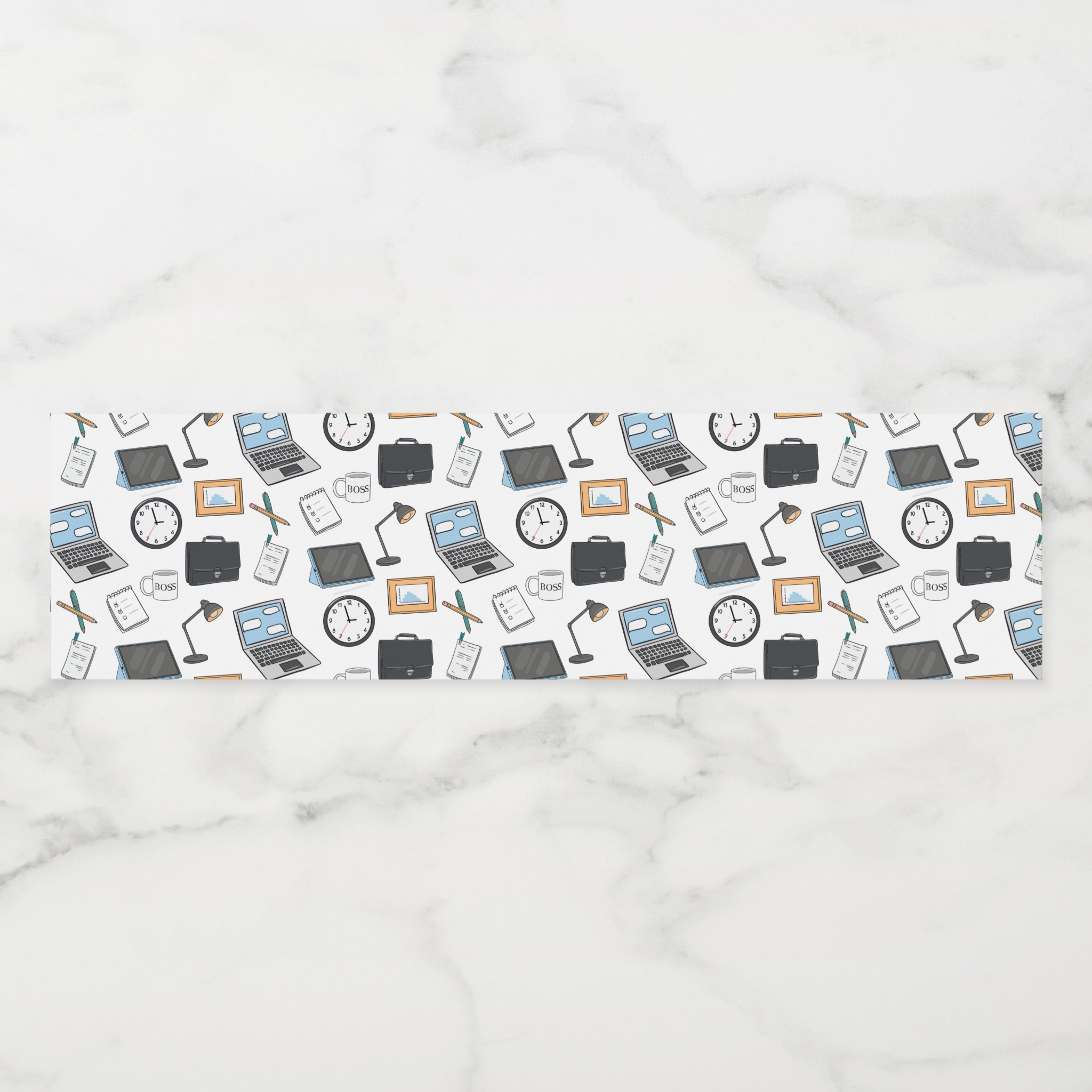 Business Water Bottle Labels, Set of 4