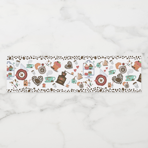 Coffee Water Bottle Labels, Set of 4