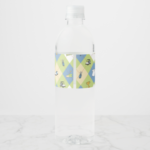 Golf Water Bottle Labels, Set of 4