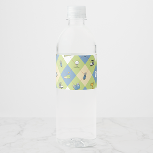 Golf Water Bottle Labels, Set of 4