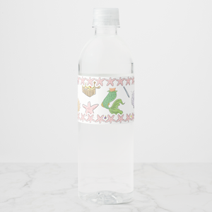 Mermaid Water Bottle Labels, Set of 4