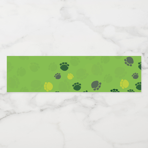 Safari Water Bottle Labels, Set of 4