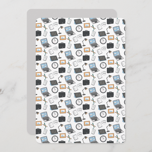 Business Greeting Card With Envelope