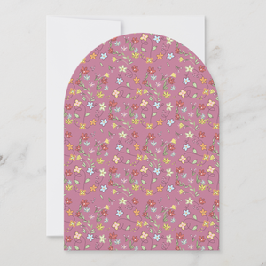 Garden Tea Greeting Card With Envelope