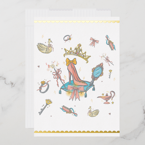 Princess Greeting Card With Envelope