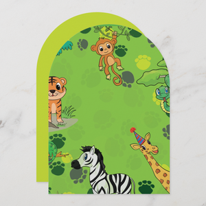 Safari Greeting Card With Envelope